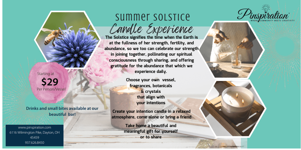 Summer Solstice Gratitude Candle Experience