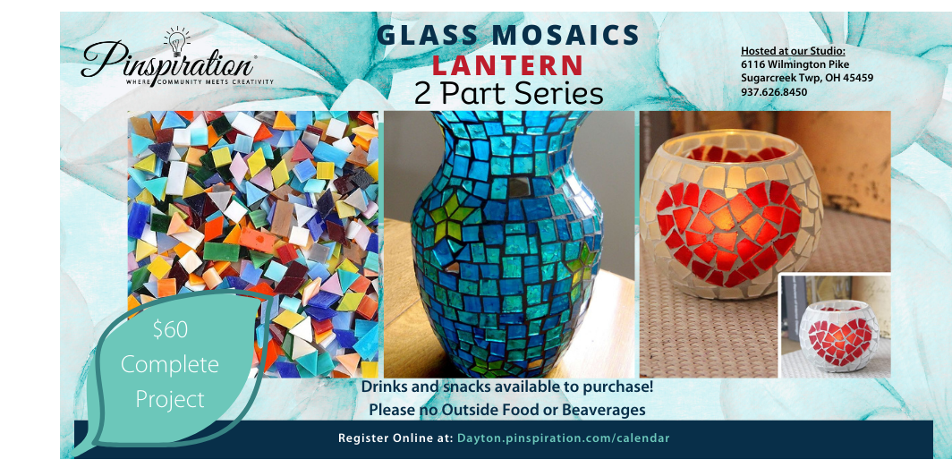 Glass Mosaic Lantern - Part 1 of 2