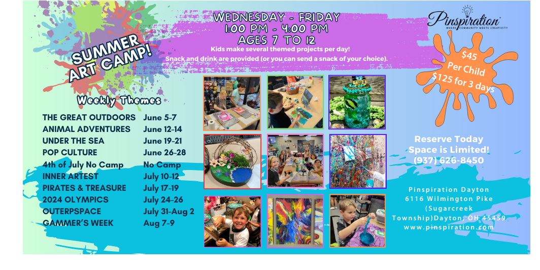 Summer Art Camp - Week 1 -The Great Outdoors